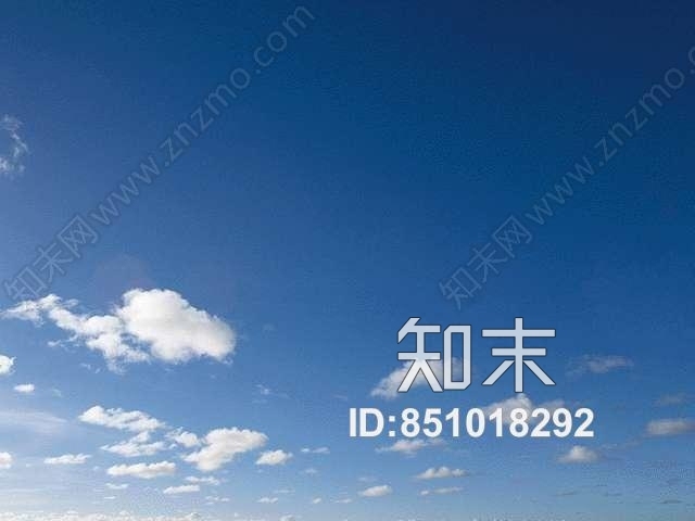 蓝天白云贴图下载【ID:851018292】