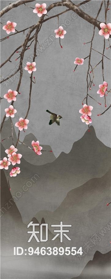 新中式贴图下载【ID:946389554】