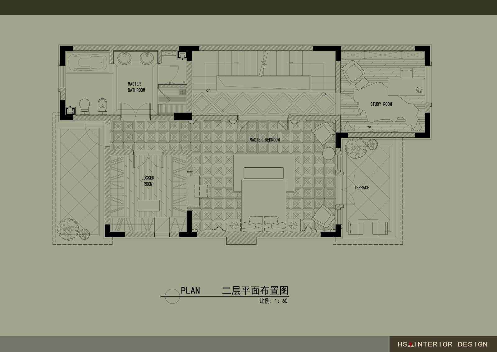 [欧式风格]川正香堤法式风格样板间施工图+方案cad施工图下载【ID:530993413】