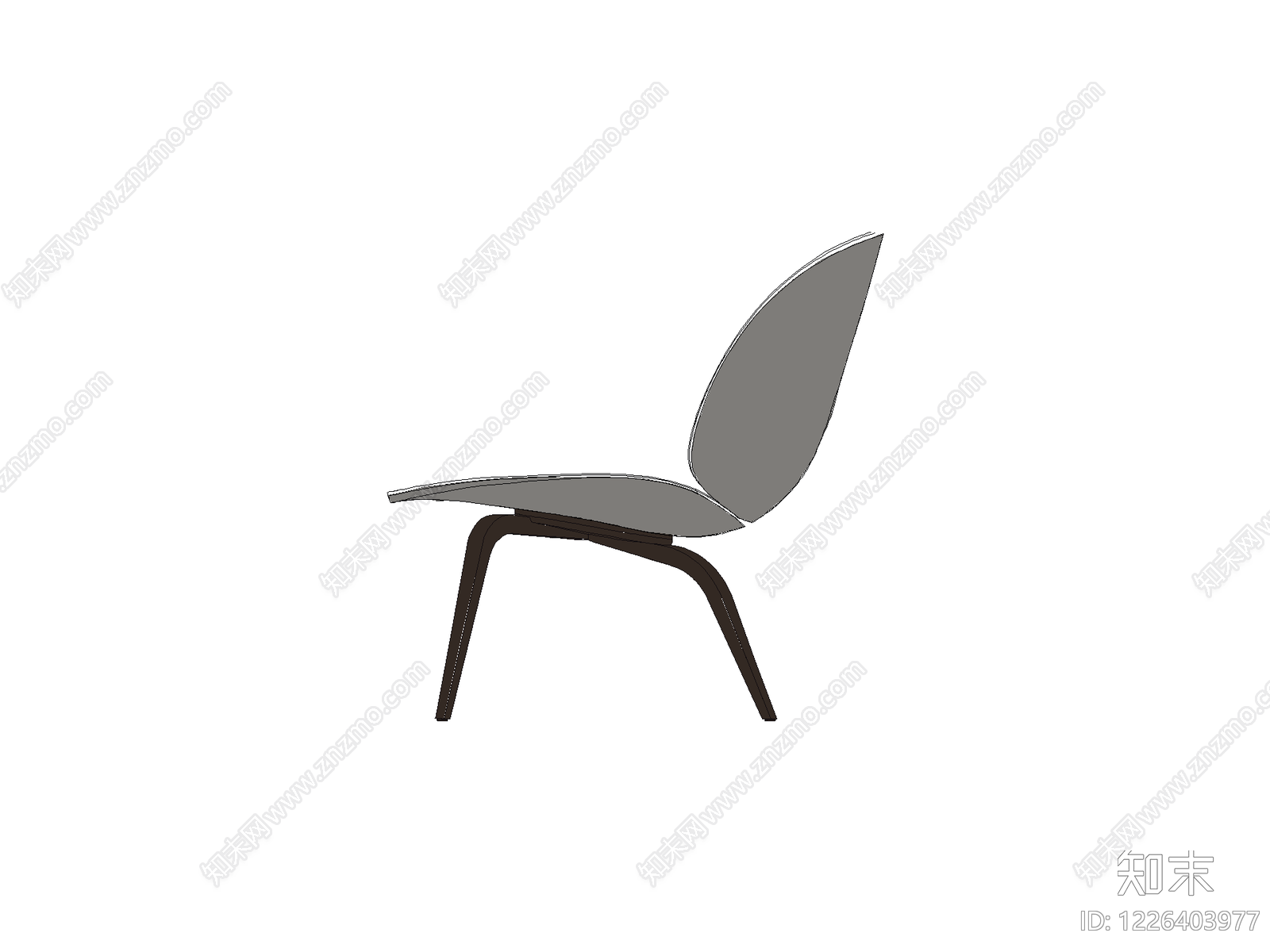 椅子cad施工图下载【ID:1226403977】