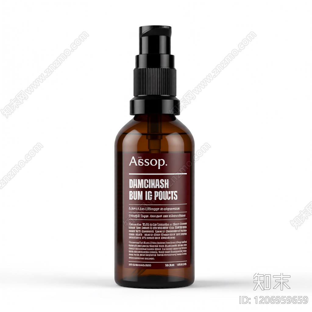 Aesop漱口水瓶3D模型下载【ID:1206959659】