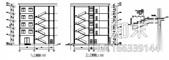 [河北省秦皇岛]黄金海岸旅馆建筑施工设计图（毕业设计）施工图下载【ID:166339144】