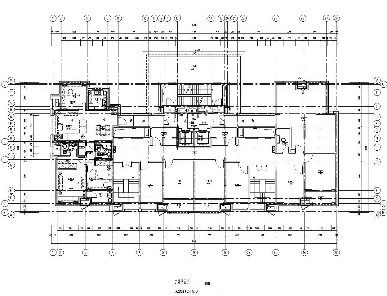 ​[江苏]金域缇香居住区建筑施工图设计cad施工图下载【ID:149544194】