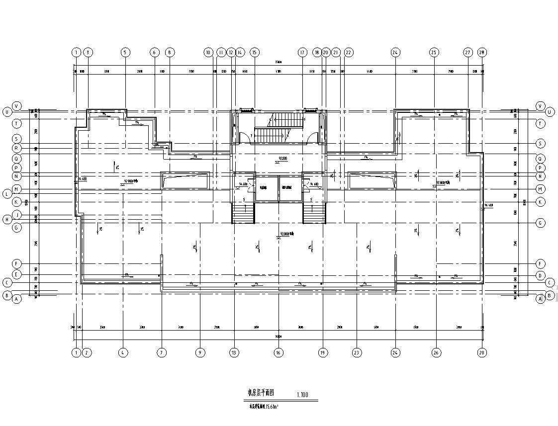 ​[江苏]金域缇香居住区建筑施工图设计cad施工图下载【ID:149544194】