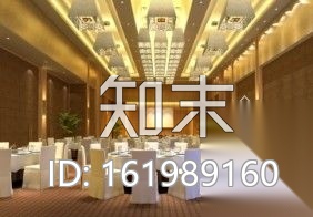 [广州]某酒店二层施工图（含效果）施工图下载【ID:161989160】