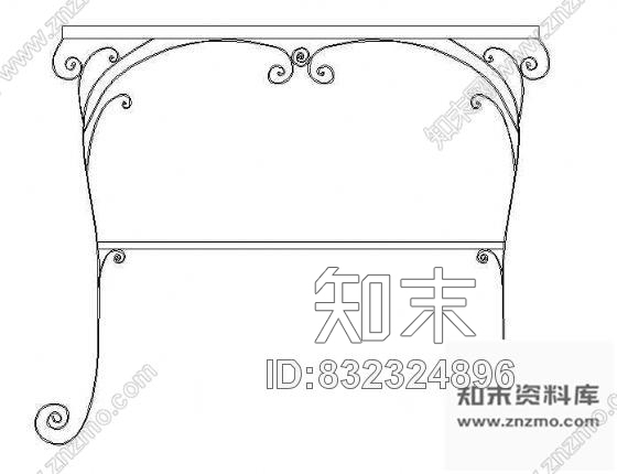 图块/节点铁艺cad施工图下载【ID:832324896】