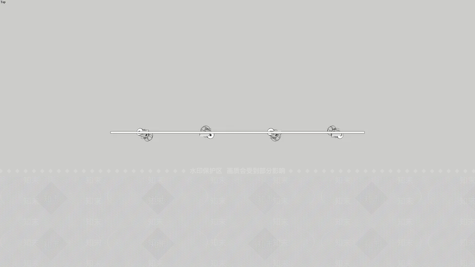 轨道灯SU模型下载【ID:1161707237】