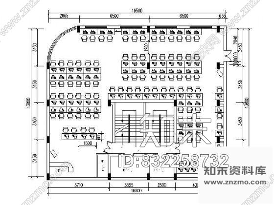 图块/节点200平米网吧平面设计图施工图下载【ID:832258732】