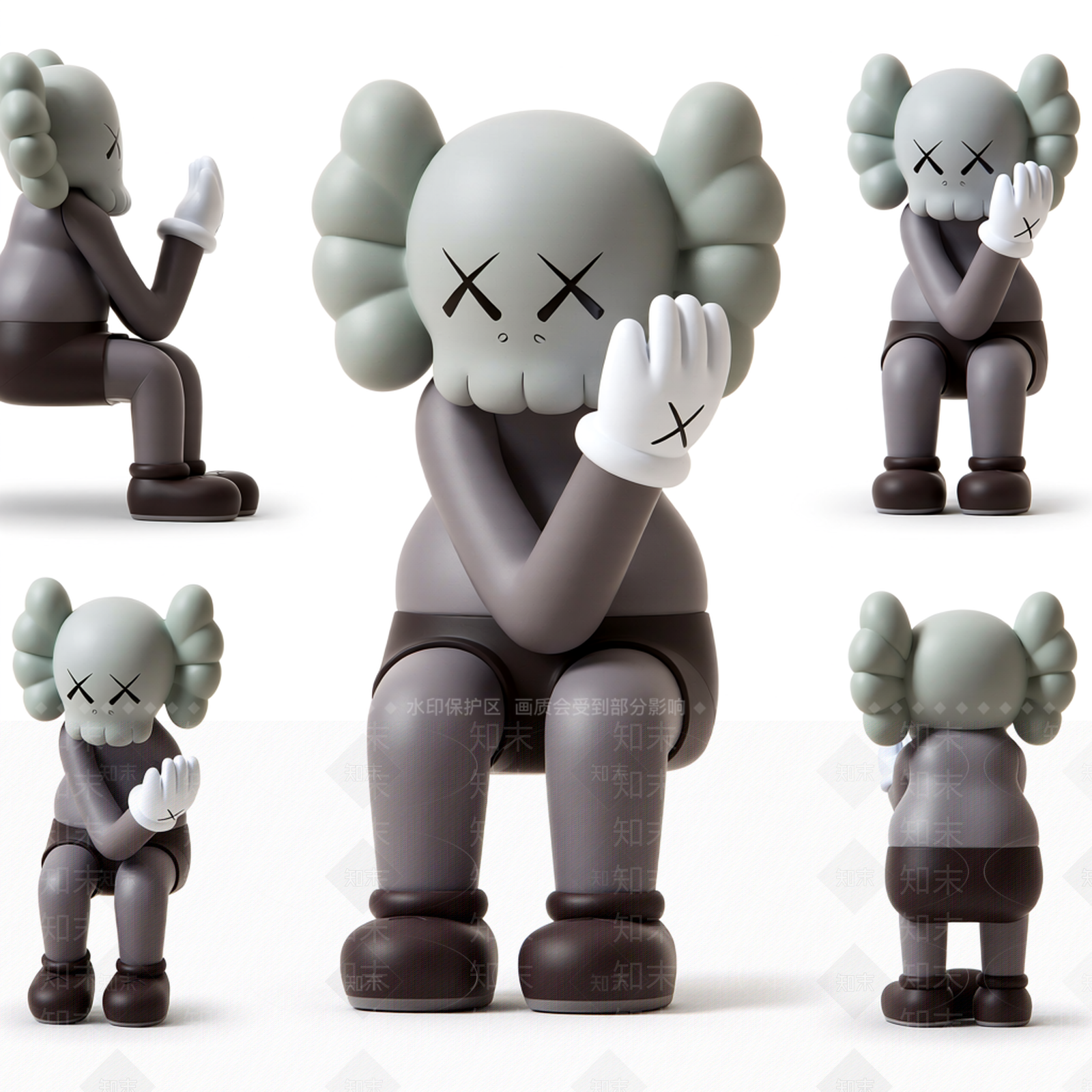 卡通人物雕塑3D模型下载【ID:1206197121】