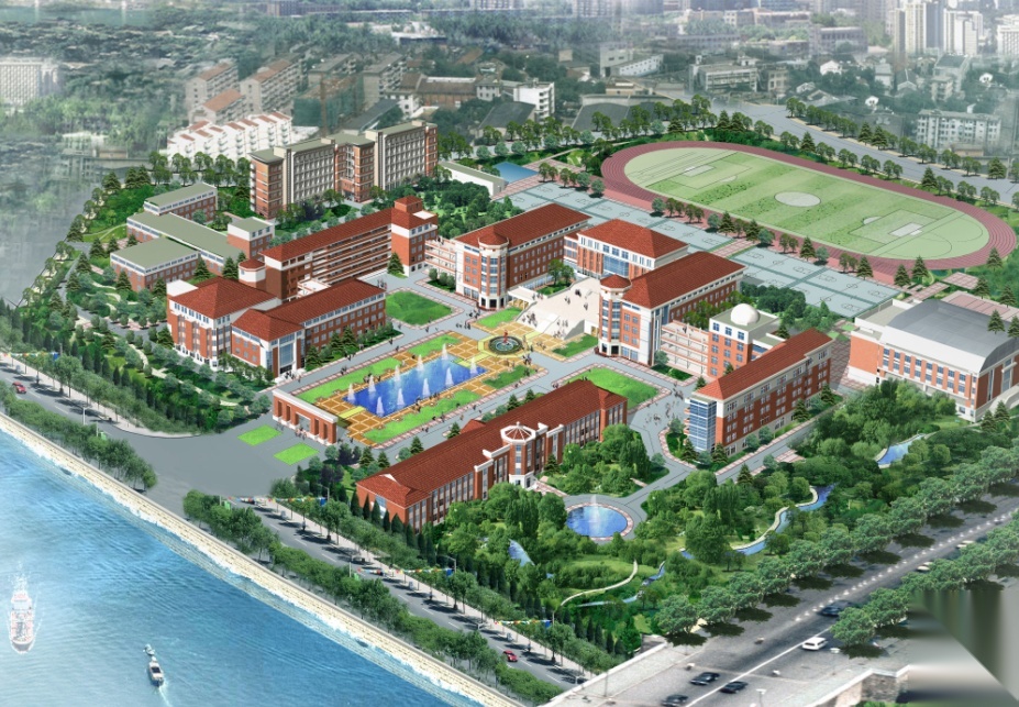 无锡第一中学校园规划及建筑设计文本cad施工图下载【ID:151560135】