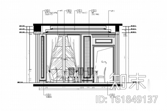 [上海]独栋豪华欧式双层别墅室内装修图cad施工图下载【ID:161849137】