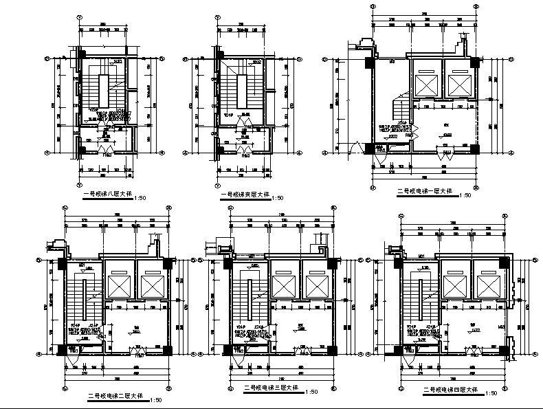 [宁夏]简欧风格值班办公室建筑施工图（含效果图）施工图下载【ID:151408184】