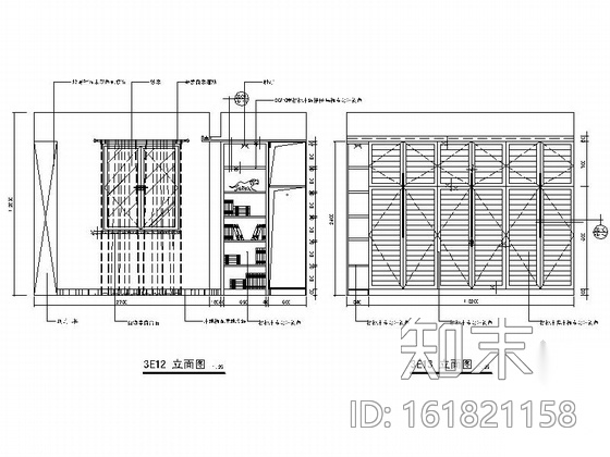 [广东]纯别墅小区高档现代三层别墅装修施工图cad施工图下载【ID:161821158】