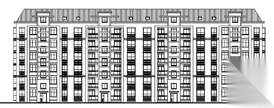 住宅楼建筑设计图cad施工图下载【ID:149576117】