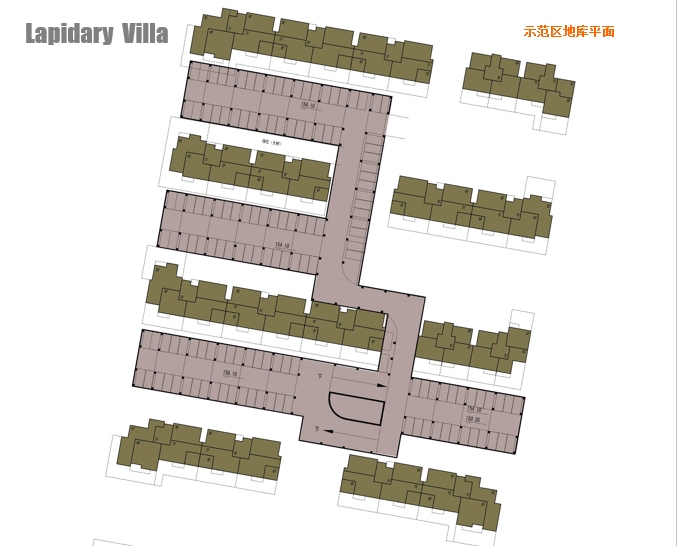 彩石山庄建筑规划设计方案文本cad施工图下载【ID:151730126】