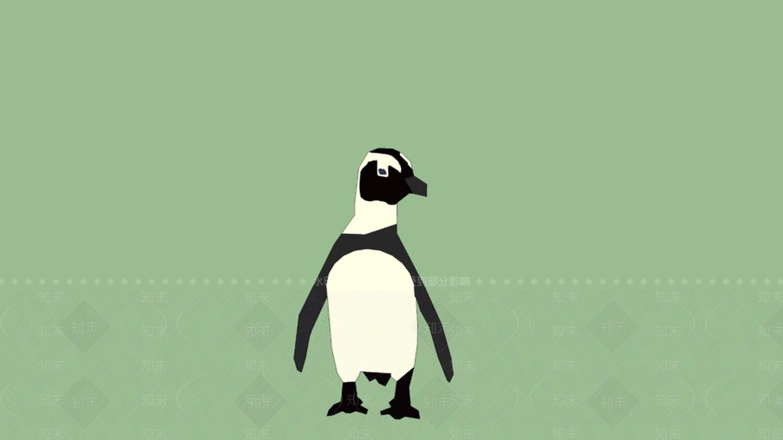 一只企鹅SU模型下载【ID:1161707688】