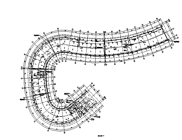 [福建]五层框架结构现代风格办公楼建筑施工图施工图下载【ID:149951135】