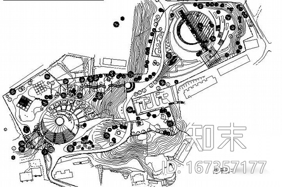 福建金牛山某公园少年活动景区场所规划方案施工图下载【ID:167357177】