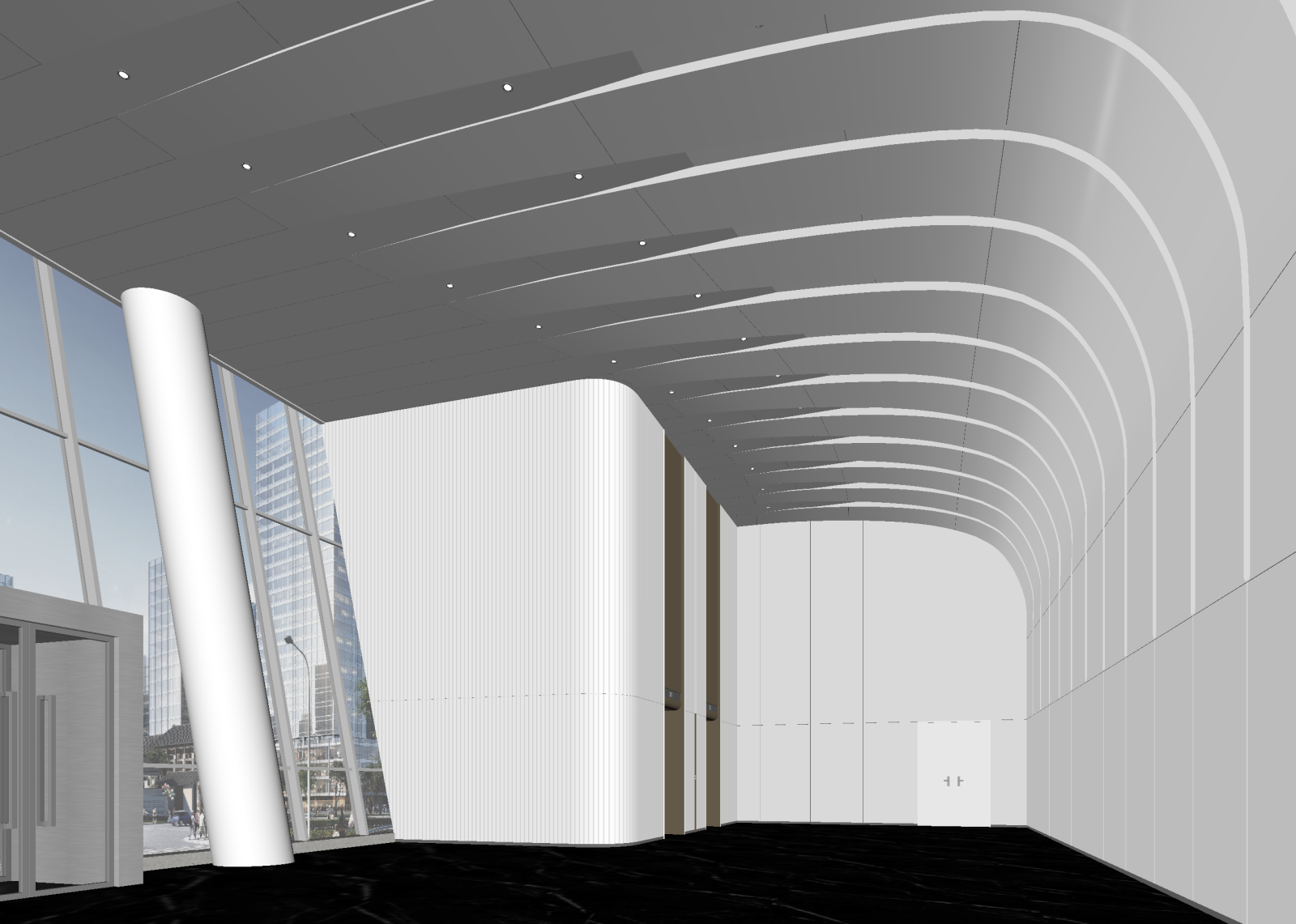 现代大厅3D模型下载【ID:1214684337】