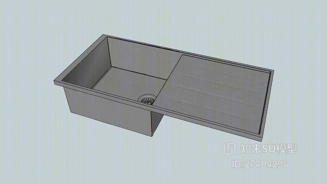 水槽SU模型下载【ID:717938702】