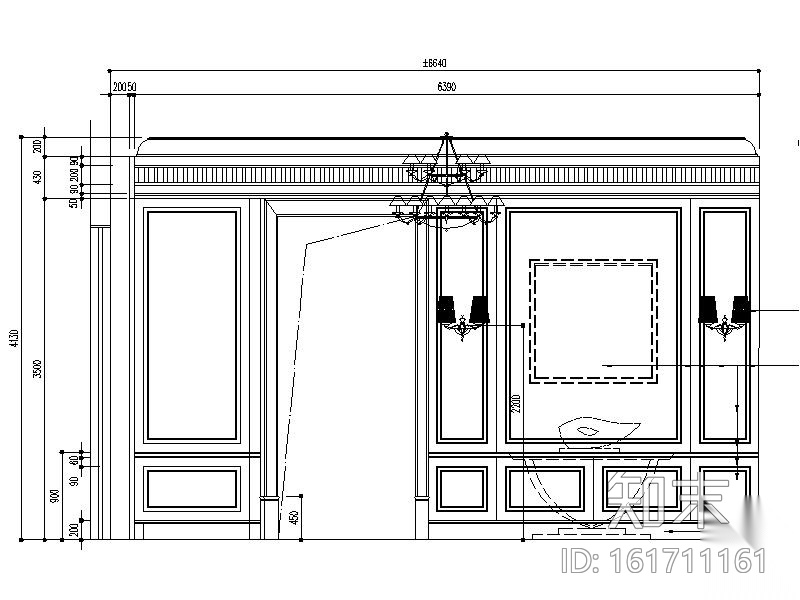[深圳]高档娱乐型3层别墅室内设计施工图（含实景图）施工图下载【ID:161711161】
