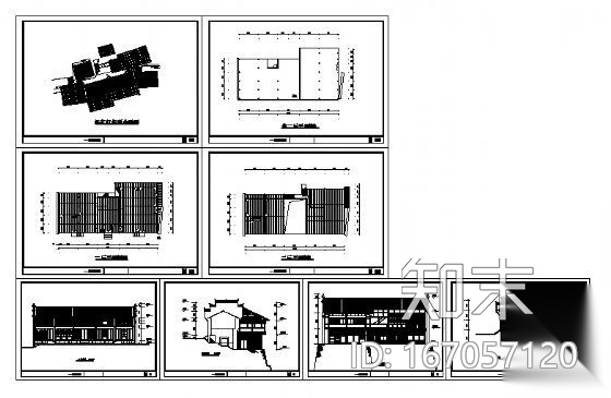 某古镇建筑测绘图施工图下载【ID:167057120】