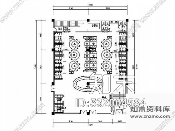 施工图重庆知名连锁火锅店室内施工图含效果施工图下载【ID:532004584】