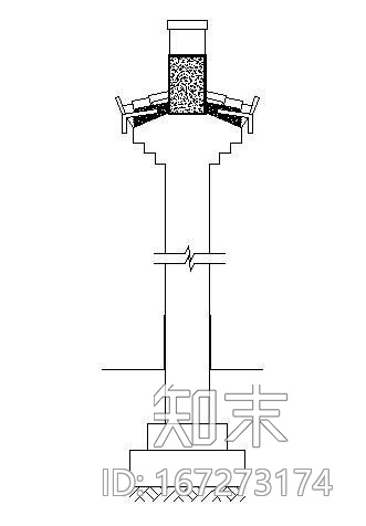 某古建景墙施工图cad施工图下载【ID:167273174】