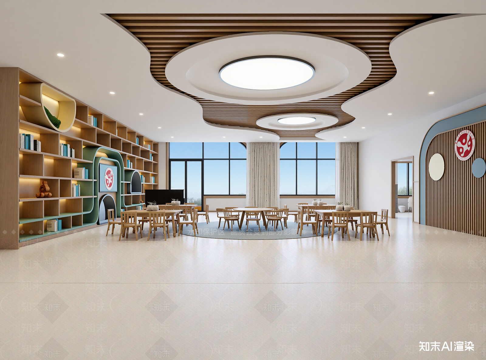 现代儿童乐园3D模型下载【ID:1215080998】