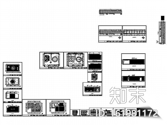 酒店设计图（迎宾厅及包厢）cad施工图下载【ID:161981172】