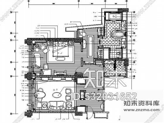 施工图北京东四环CBD商业中心现代高级五星级酒店装修施工图施工图下载【ID:532031652】
