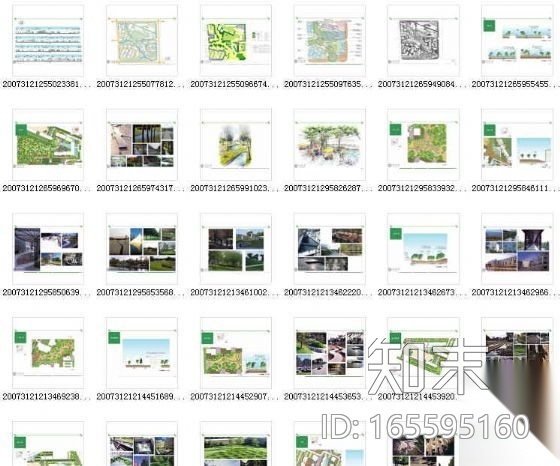 环境园林景观概念设计方案cad施工图下载【ID:165595160】