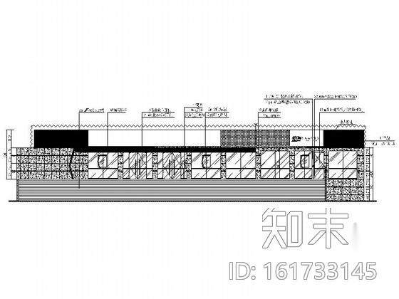 [瑞安]现代农村合作银行室内CAD装修图cad施工图下载【ID:161733145】