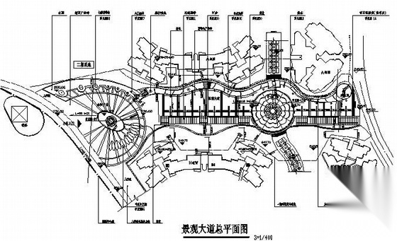 示范区景观CAD图纸