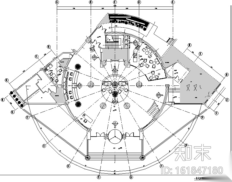 [湖北]假日酒店设计施工图（附效果图）cad施工图下载【ID:161847180】