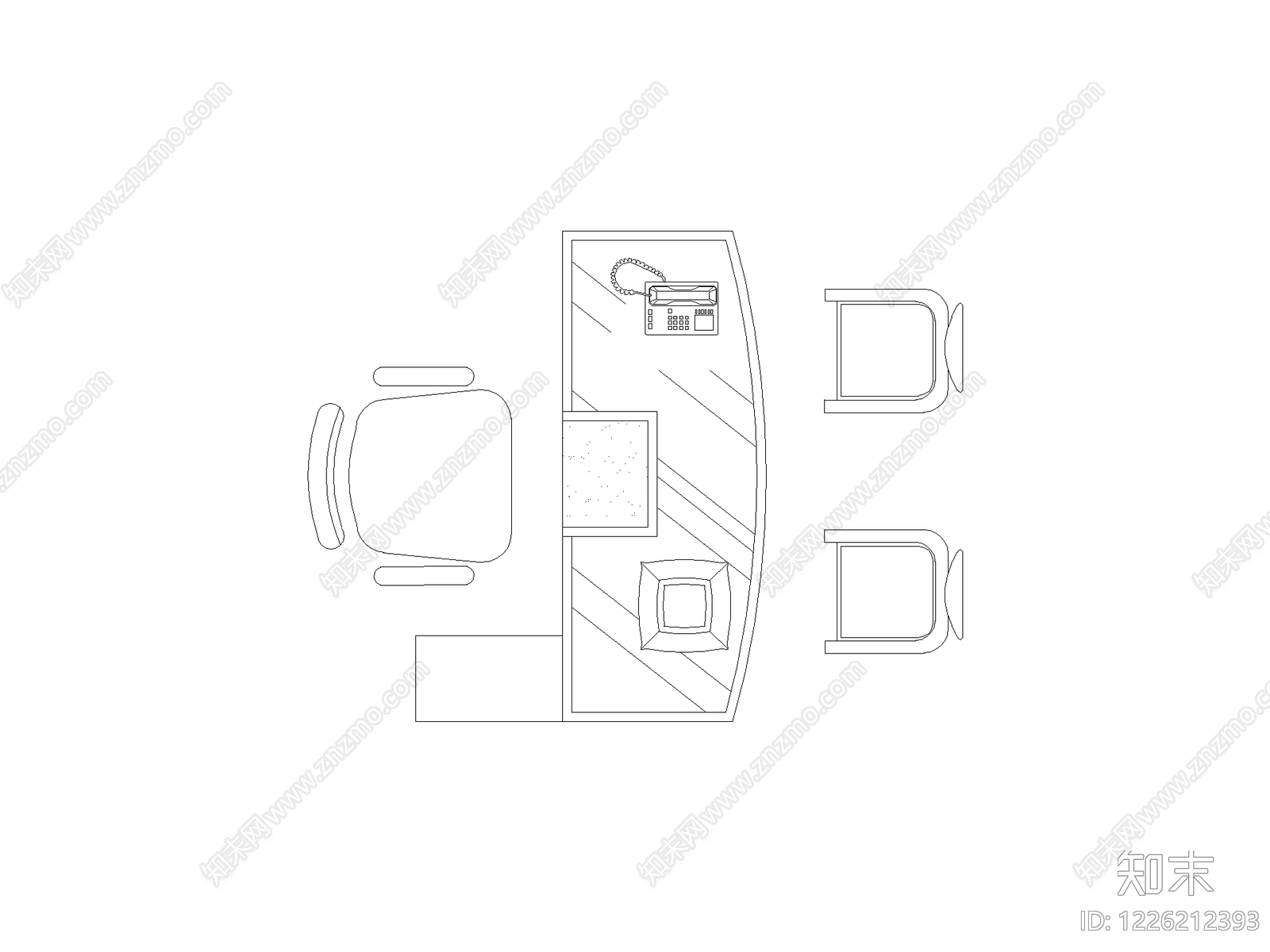 桌子CAD图纸