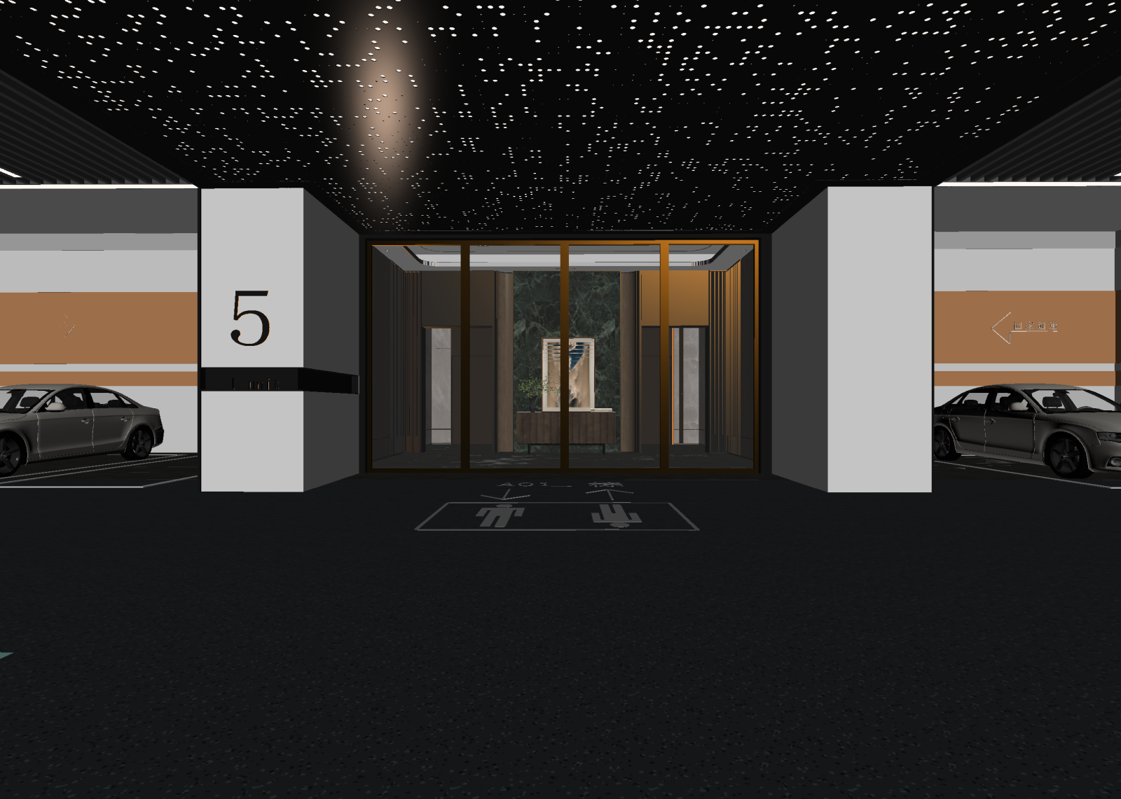 现代汽车展厅3D模型下载【ID:1214734991】