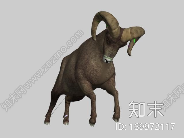 进击的公羊CG模型下载【ID:169972117】