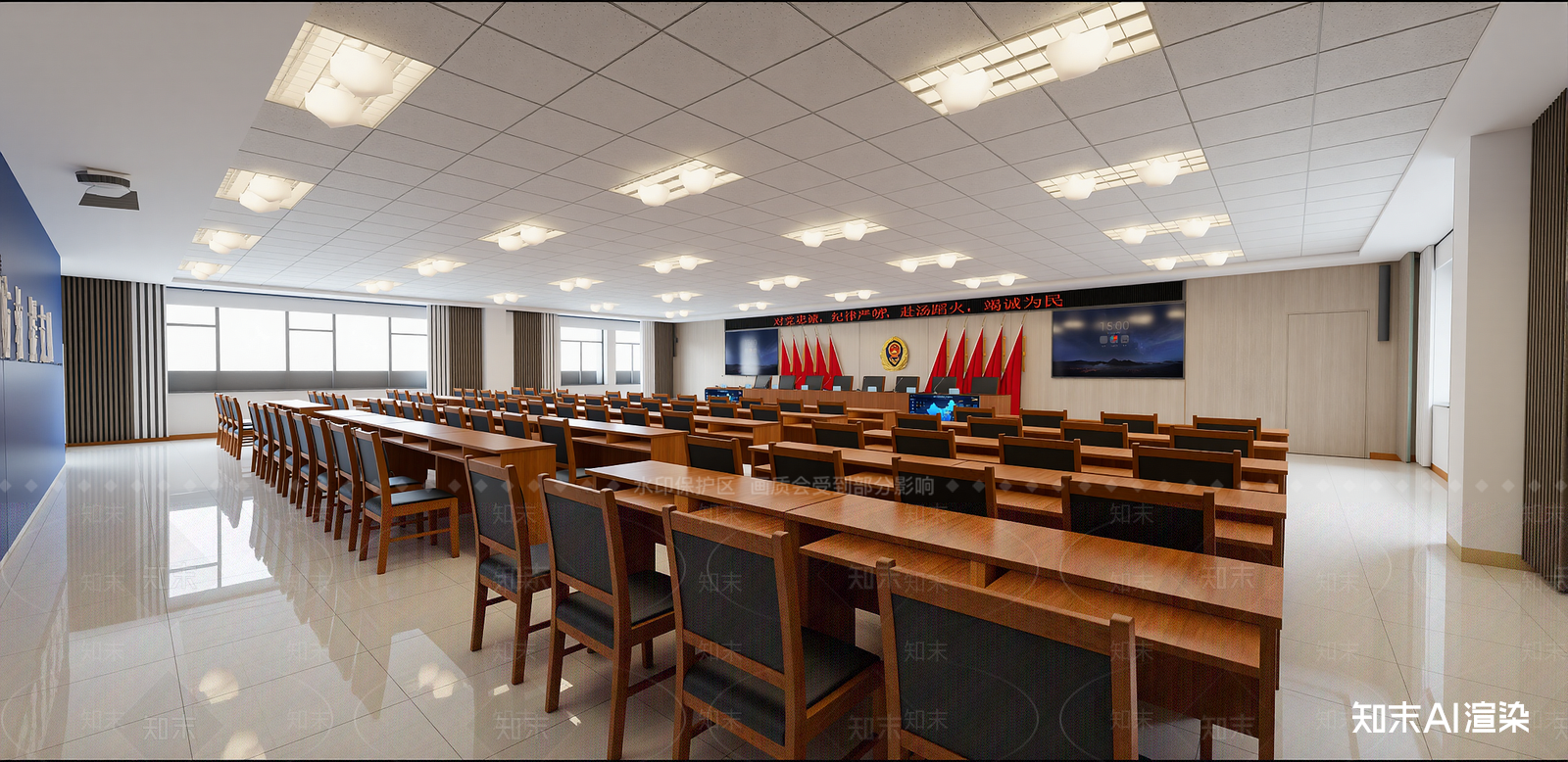 现代报告厅SU模型下载【ID:1216037601】