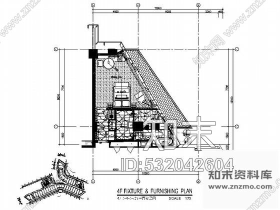 施工图深圳蛇口某国际大酒店K4房型室内装修图施工图下载【ID:532042604】