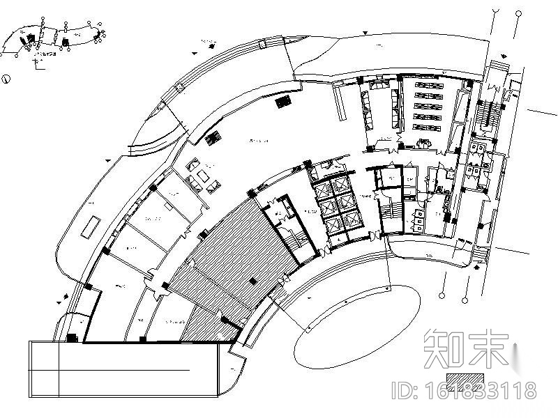 某房产大厦办公楼施工图cad施工图下载【ID:161833118】