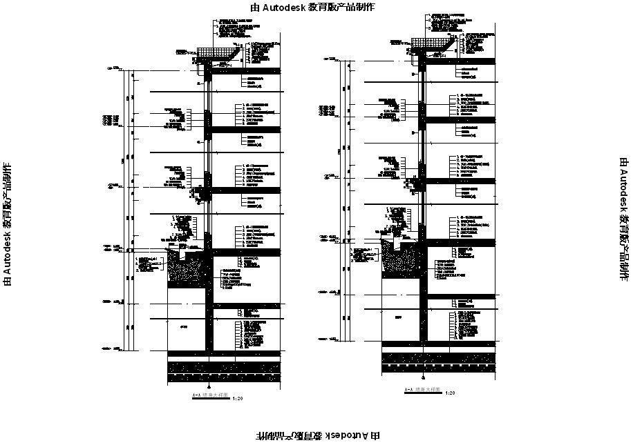 [宁夏]高层新中式住宅小区建筑施工图（含商业、会所及...施工图下载【ID:149778122】