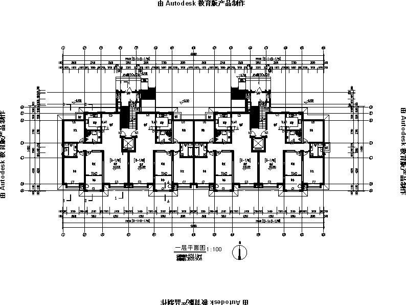 [宁夏]高层新中式住宅小区建筑施工图（含商业、会所及...施工图下载【ID:149778122】