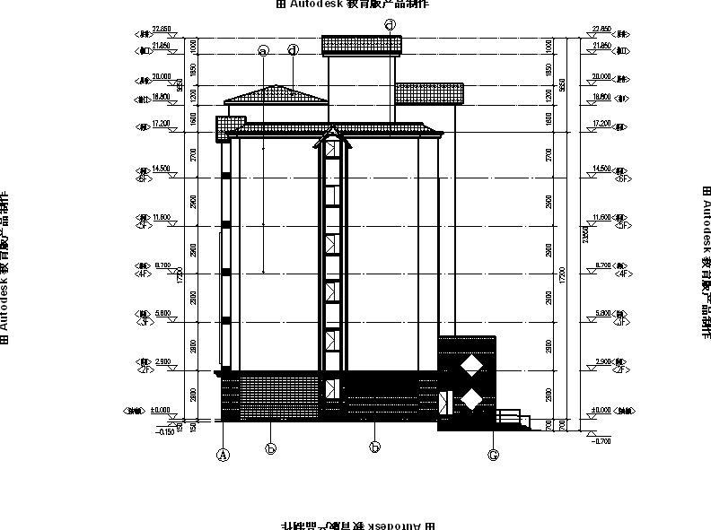 [宁夏]高层新中式住宅小区建筑施工图（含商业、会所及...施工图下载【ID:149778122】