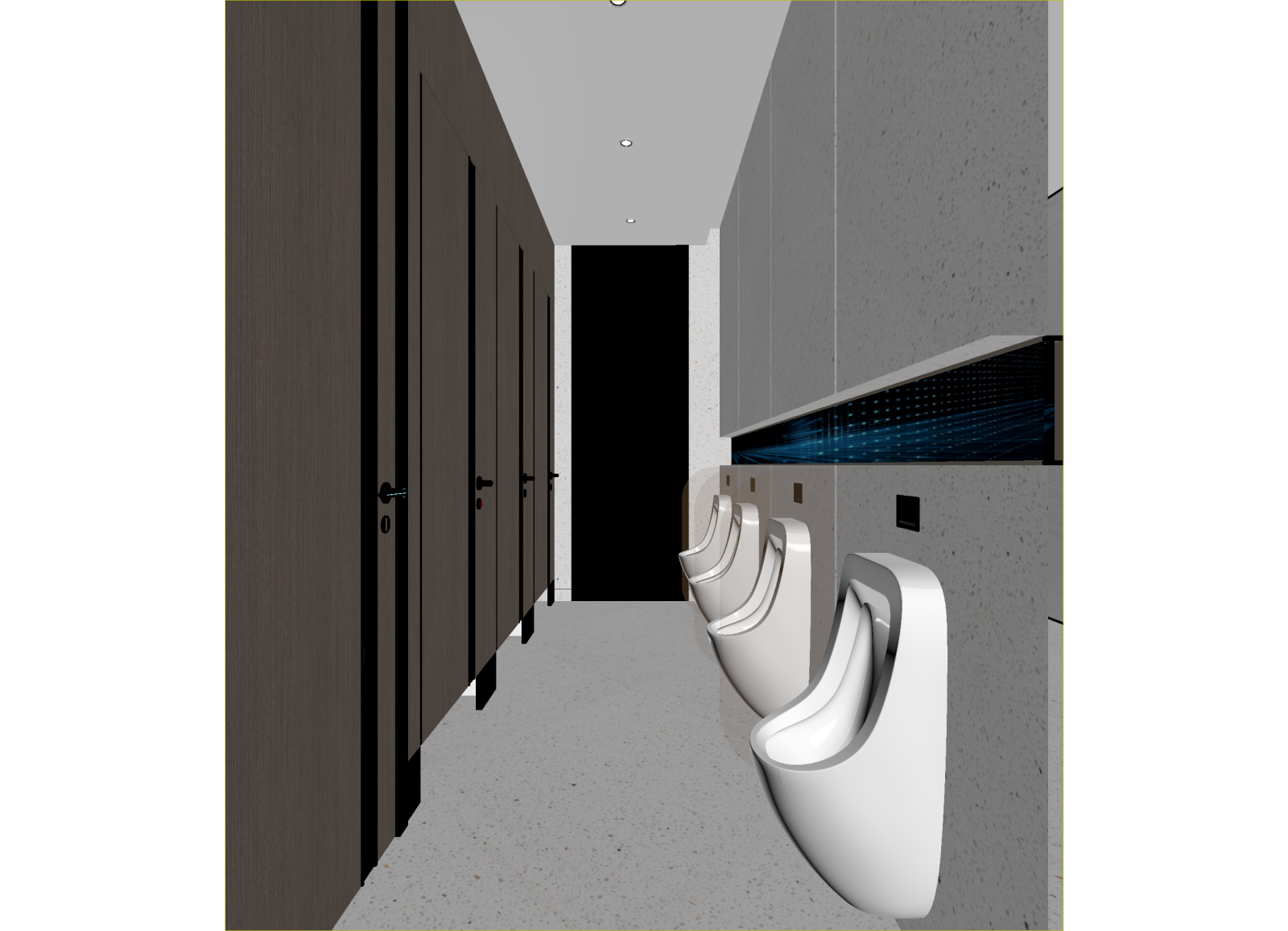 现代酒店卫生间3D模型下载【ID:1215118906】