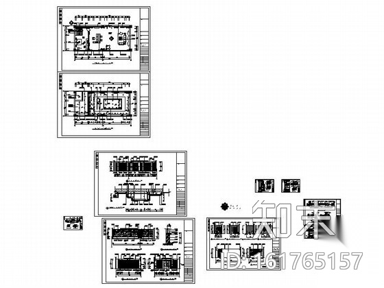 某房地产董事长办公室装修图施工图下载【ID:161765157】