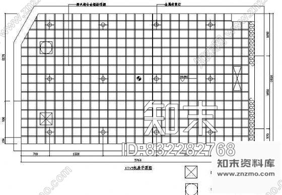 图块/节点KTV包房平顶图1施工图下载【ID:832282768】