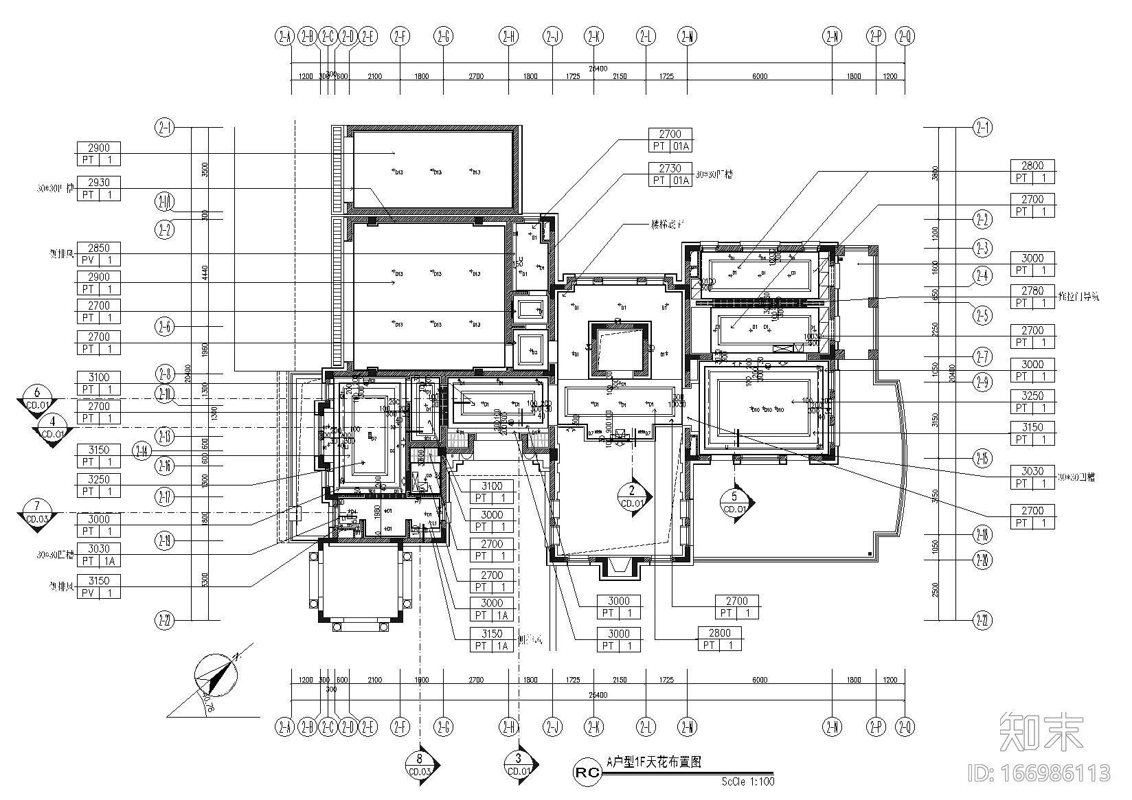 [浙江]宁波茶亭21号楼CAD施工图+官方摄影cad施工图下载【ID:166986113】