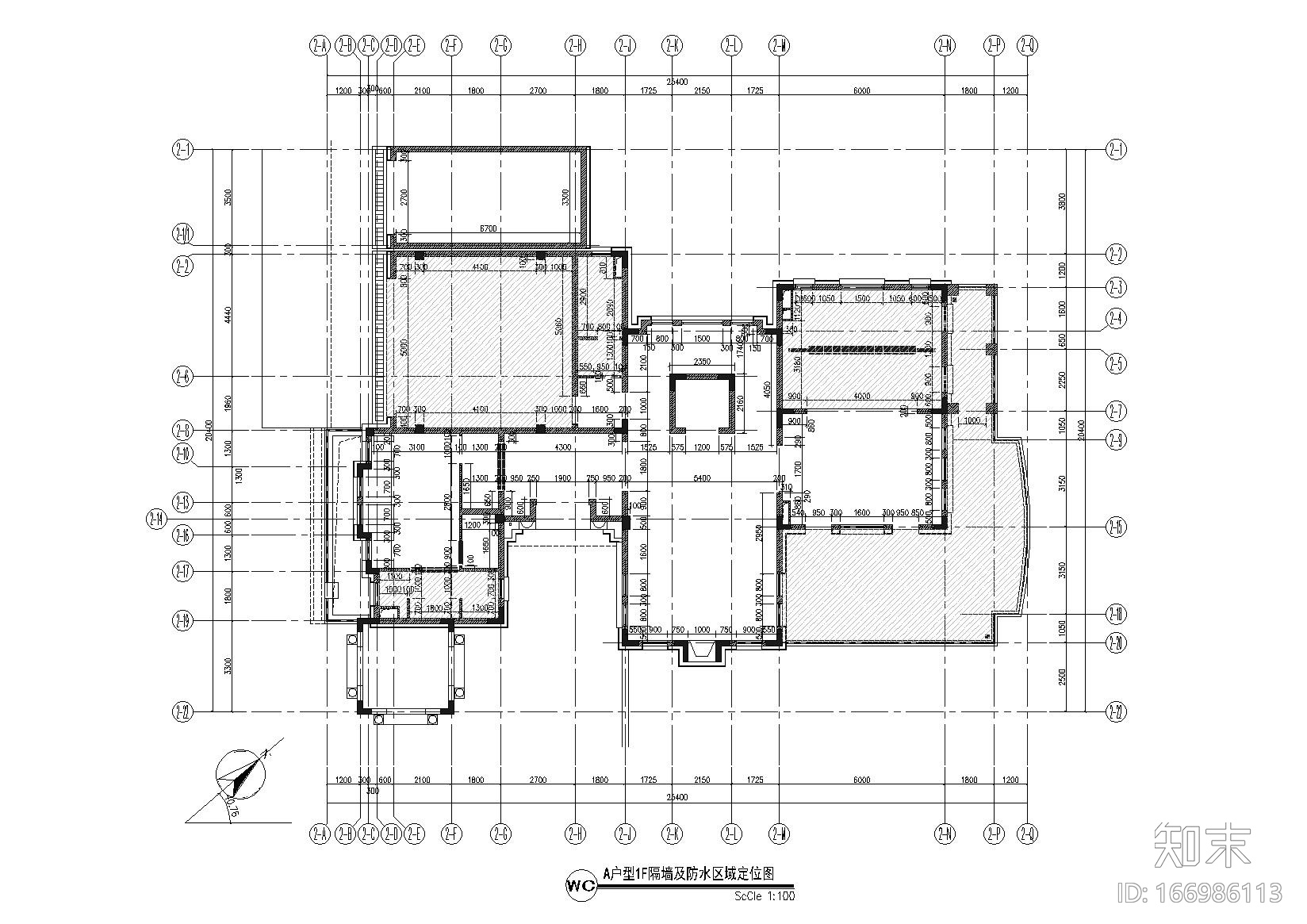 [浙江]宁波茶亭21号楼CAD施工图+官方摄影cad施工图下载【ID:166986113】