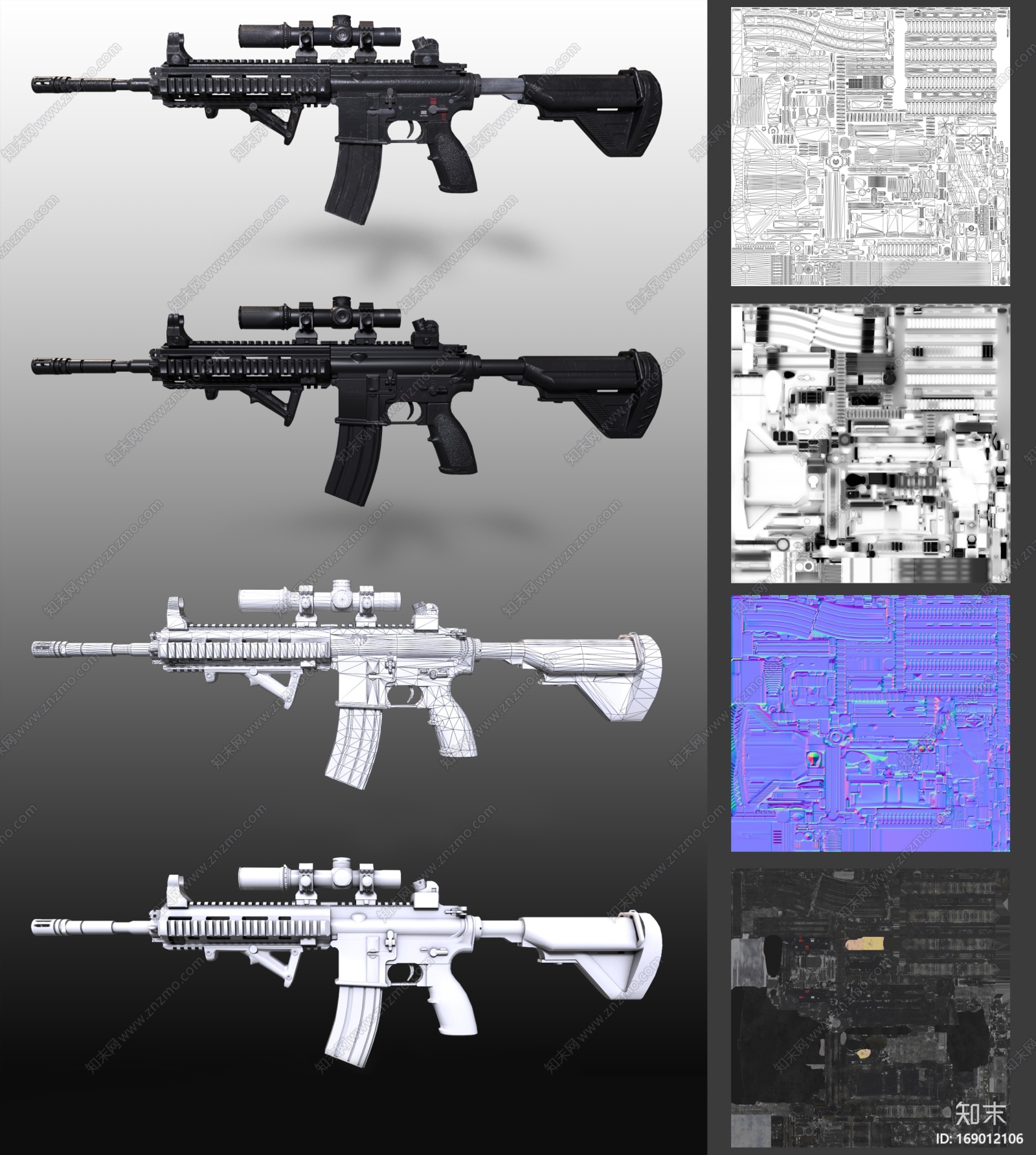 m416CG模型下载【ID:169012106】